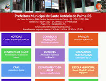 Tablet Screenshot of pmpalma.com.br